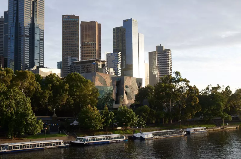 Zinc venue overlooking Yarra River