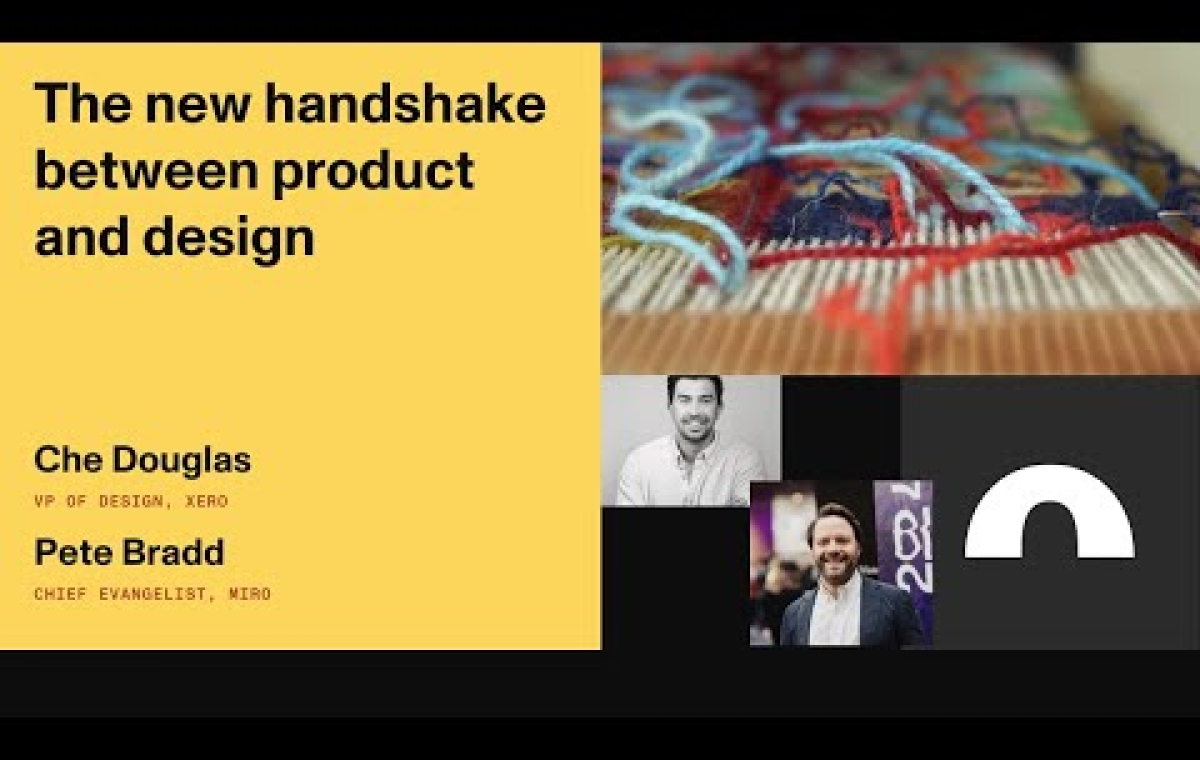 The new handshake between product and design