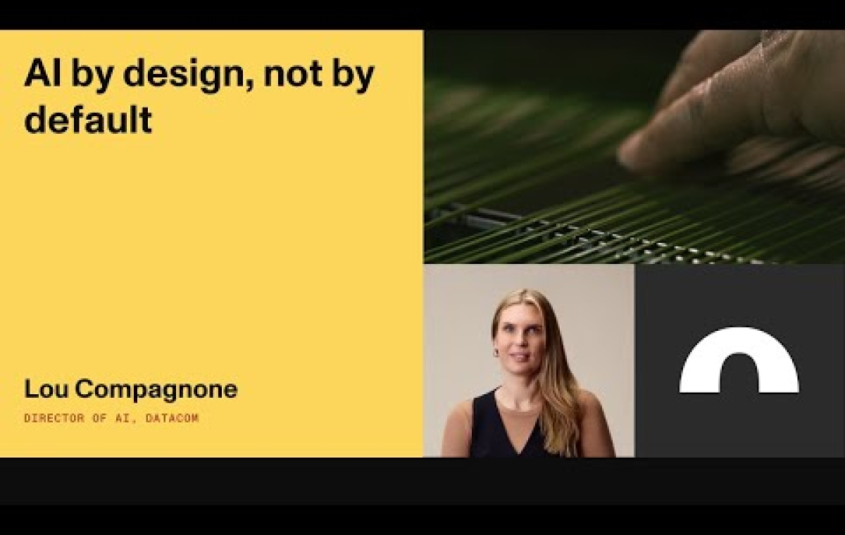 AI by design, not by default