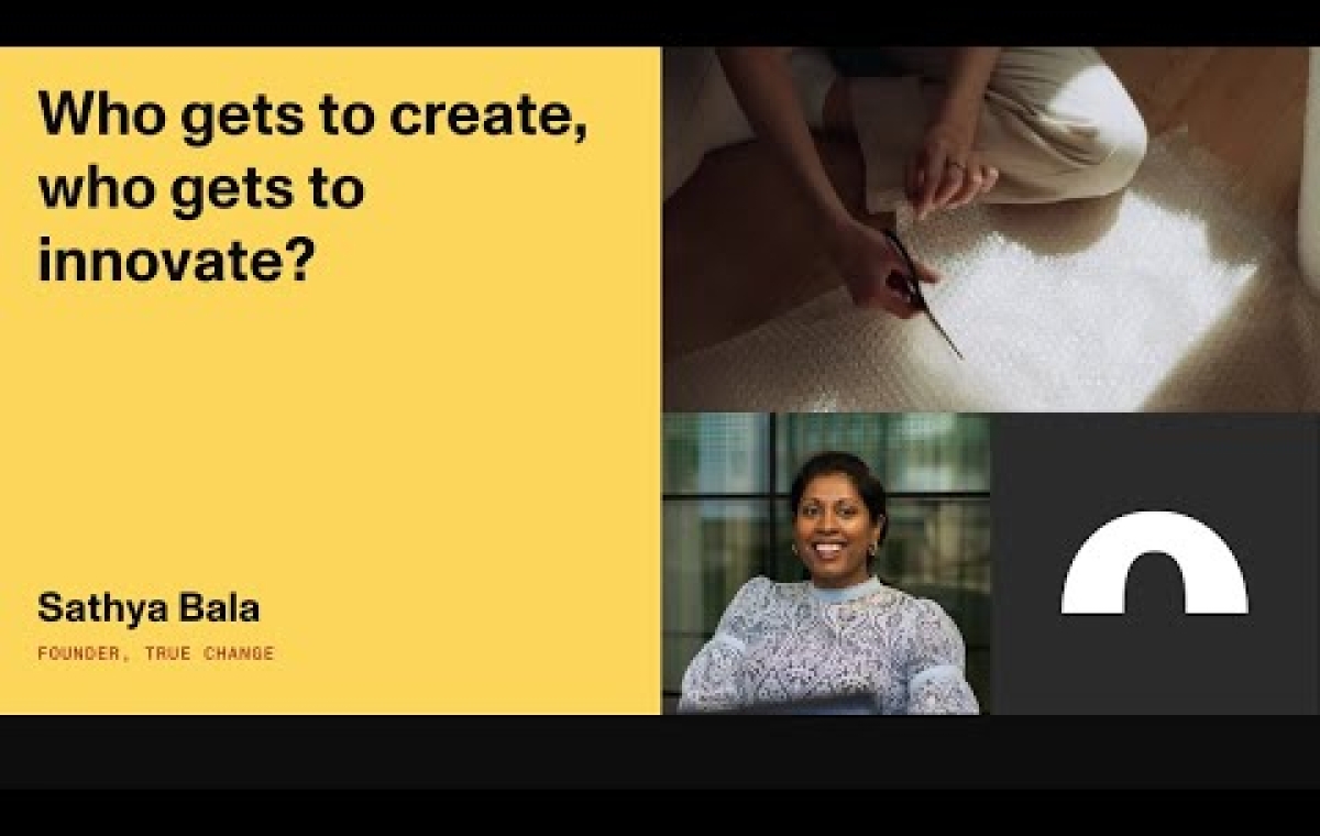 Who gets to create, who gets to innovate?