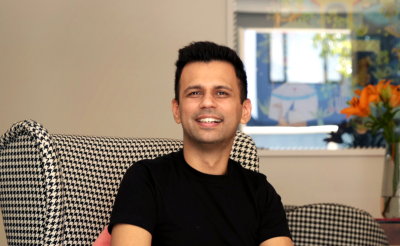 A portrait of Dhruv Sharma