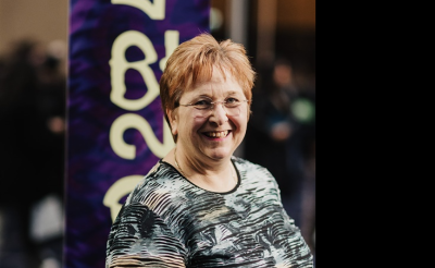 A portrait of Cathy Basterfield