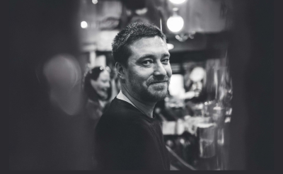 A portrait of Tim Hardaker