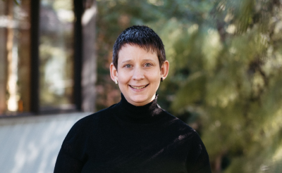 A portrait of Andrea Boundy