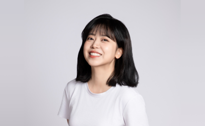 A portrait of Hazel Chen